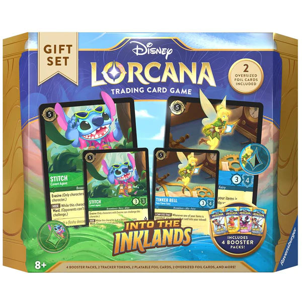 Disney Lorcana Trading Card Game: Die Tintenlande - Geschenk-Set - Englisch - Vorbestellung - 08.03.2024