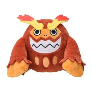 #555 Flampivian Plüschtier Darmanitan Plushie - Pokemon Center Japan Original - Pokemon fit