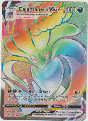 Calamanero VMAX RB 198/192 - Schwert & Schild - Clash der Rebellen - Deutsch - Near Mint