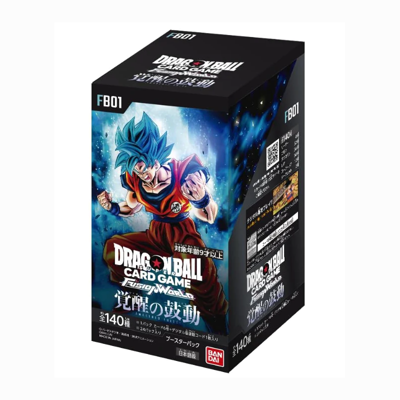 Dragon Ball Super Card Game Fusion World Display - Awakening Heartbeat - FB01 Display Japanisch