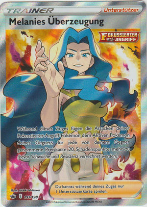 Melanies Überzeugung 193/198- Schwert & Schild - Schaurige Herrschaft - Deutsch - Near Mint