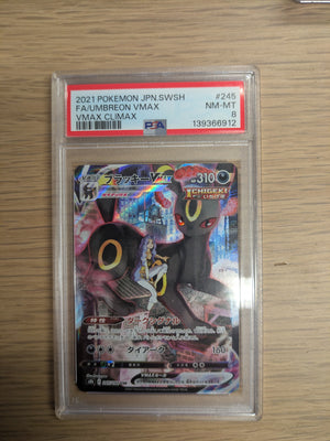Umbreon VMAX 245/184 PSA 8 - Japanisch