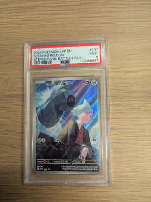 Steven's Beldum SVP207 PSA 9 - Englisch