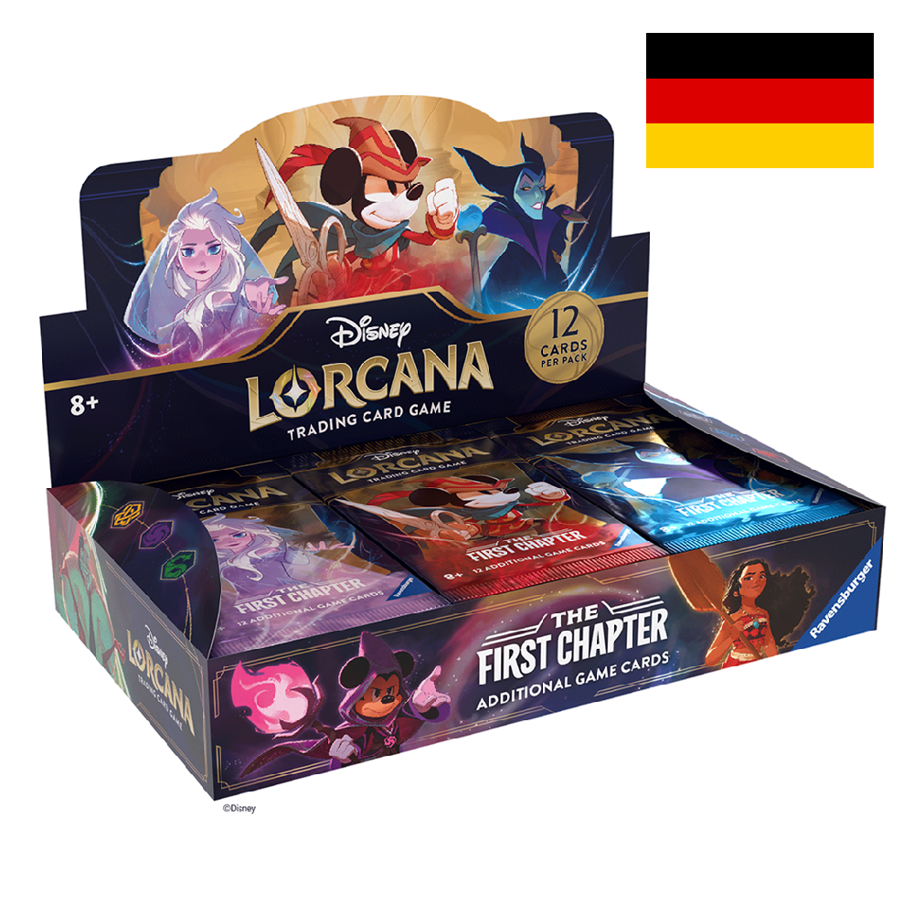 Disney Lorcana Booster Display the First Chapter - Deutsch - Vorbestellung 30.09.
