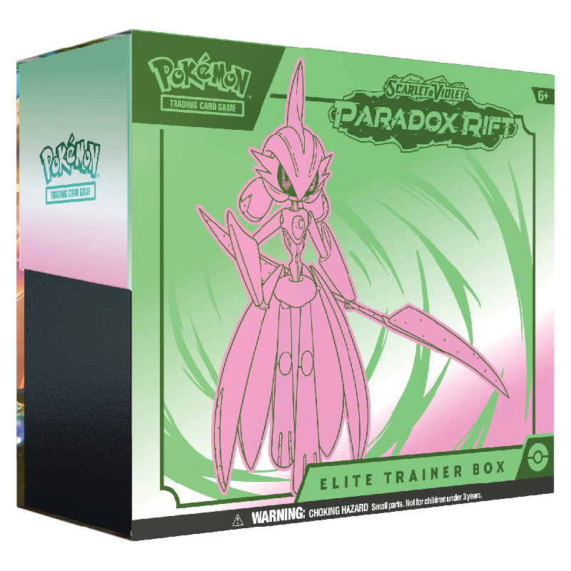 Pokémon Scarlet & Violet Paradox Rift SV04 (Eisenkrieger) Elite Trainer Box - Englisch