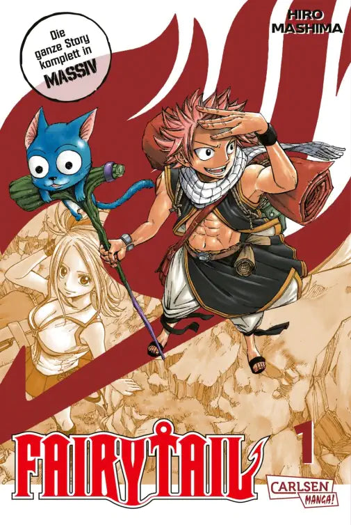 Fairy Tail Massiv 1 Manga Taschenbuch - Hiro Mashima