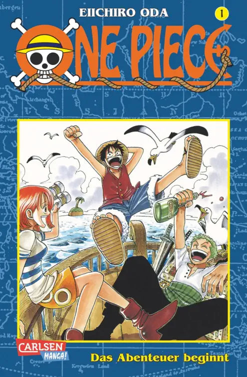 One Piece 1 Manga Taschenbuch - Eiichiro Oda