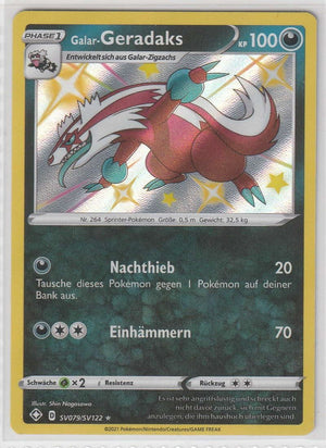Galar Geradaks SV079/SV122 Glänzendes Schicksal Shiny - Deutsch - Near Mint