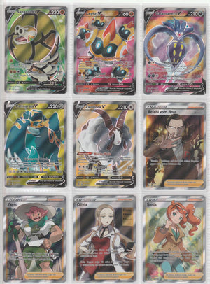 Clash der Rebellen Master Set Pokemon Sammlung Komplett Deutsch 209/192