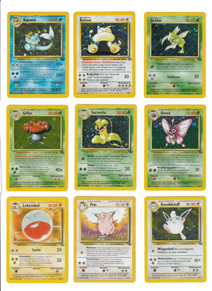 Dschungel Jungle Master Set Pokemon Sammlung Basis 64/64 Komplett Deutsch