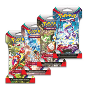 Scarlet & Violet Sleeved Booster - Karmesin & Purpur - Englisch- Vorbestellung 31.03.23*