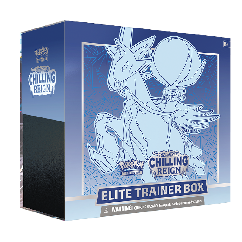 Chilling Reign Elite Trainer Box - Schaurige Herrschaft - Ice Rider Calyrex - Englisch