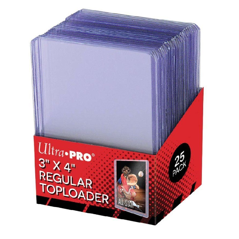 Ultra Pro 3'' x 4'' Regular Toploader - Clear ( 25Stück )