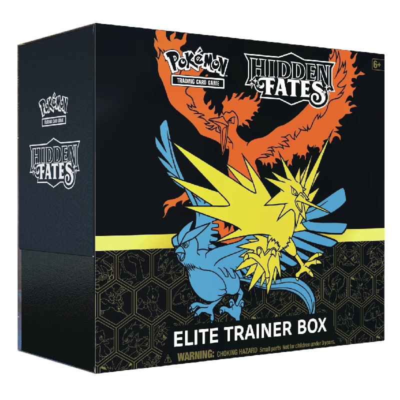 Hidden Fates Elite Trainer Box - Verborgenes Schicksal - Englisch
