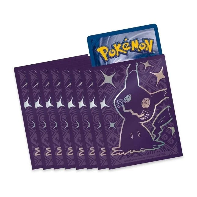 Scarlet &amp; Violet Mimigma Mimikyu Sleeves Hüllen - Paldeas Schicksale - Paldean Fates