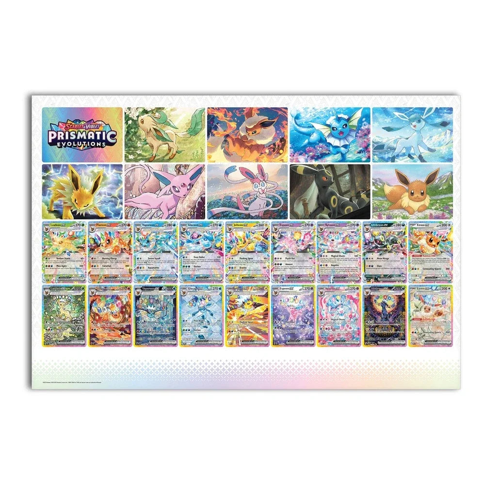 Scarlet & Violet - Prismatic Evolutions Poster Collection -Englisch- Vorbestellung 17.01.25*