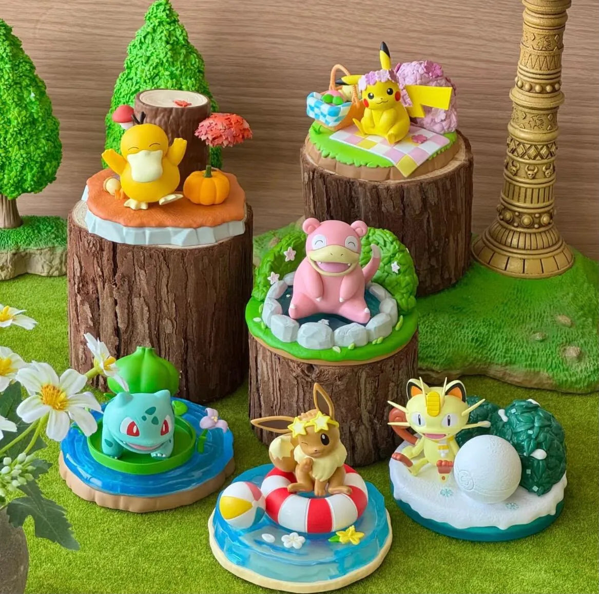 Pokémon Holly Box Langbowang Nature Wild Fun Series Blind Box Sammelfigur