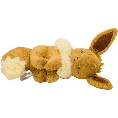 Schlafendes Evoli Plüschtier Plushie - Pokemon Center Japan Original - Takara Tomy