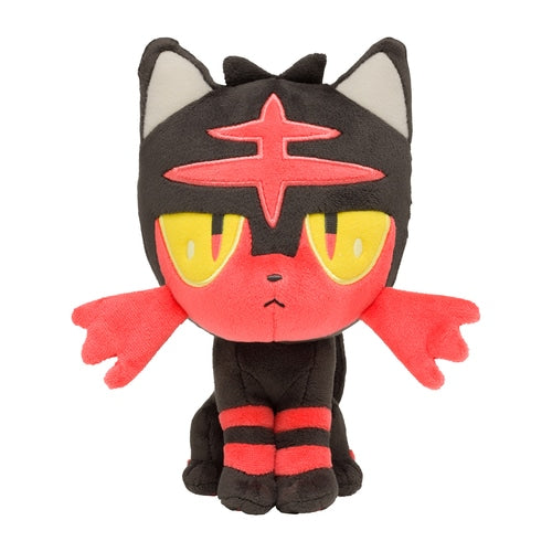 #725 Flamiau Plüschtier - Litten Plushie - Pokemon Center Japan Original