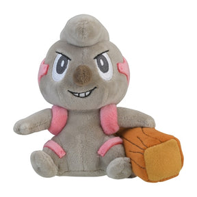 #532 Praktibalk Plüschtier Timburr Plushie - Pokemon Center Japan Original - Pokemon fit