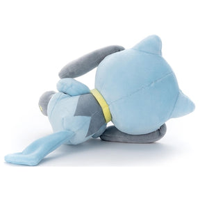 Schlafendes Riolu Plüschtier Plushie - Pokemon Center Japan Original - Takara Tomy