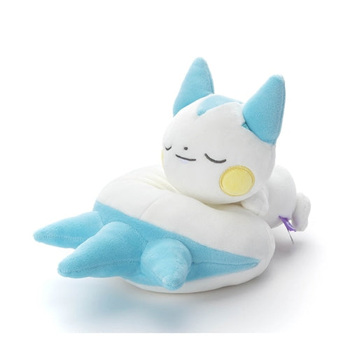 Schlafendes Pachirisu Plüschtier Plushie - Pokemon Center Japan Original -Takara Tomy