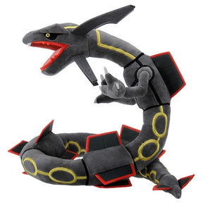 Shiny Rayquaza Plüschtier Schwarzes Rayquaza Kuscheltier Plushie - Pokemon Center Japan Original - Takara Tomy - 36cm groß