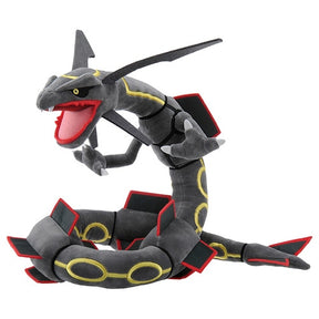 Shiny Rayquaza Plüschtier Schwarzes Rayquaza Kuscheltier Plushie - Pokemon Center Japan Original - Takara Tomy - 36cm groß