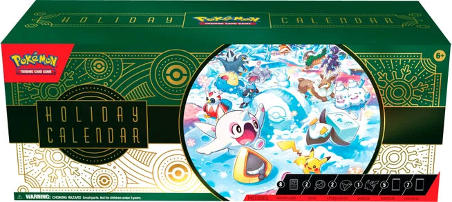 Pokemon Adventskalender 2024 - Holiday Calendar Kalender - Englisch