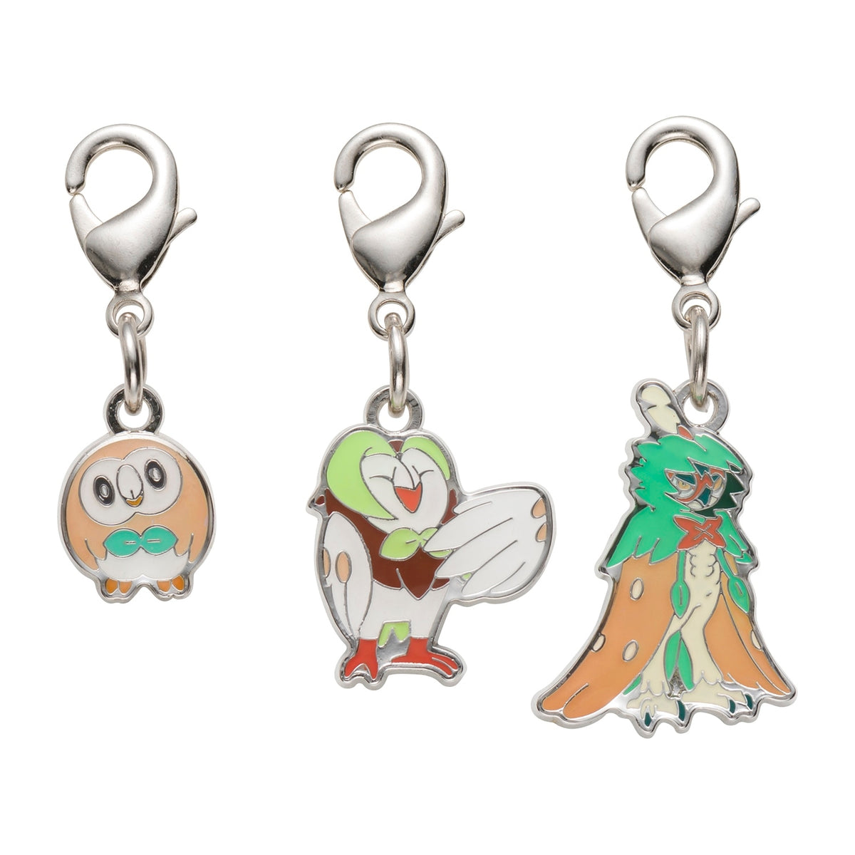 Schlüsselanhänger Bauz / Arboretoss / Silvarro - Pokemon Center Japan Original