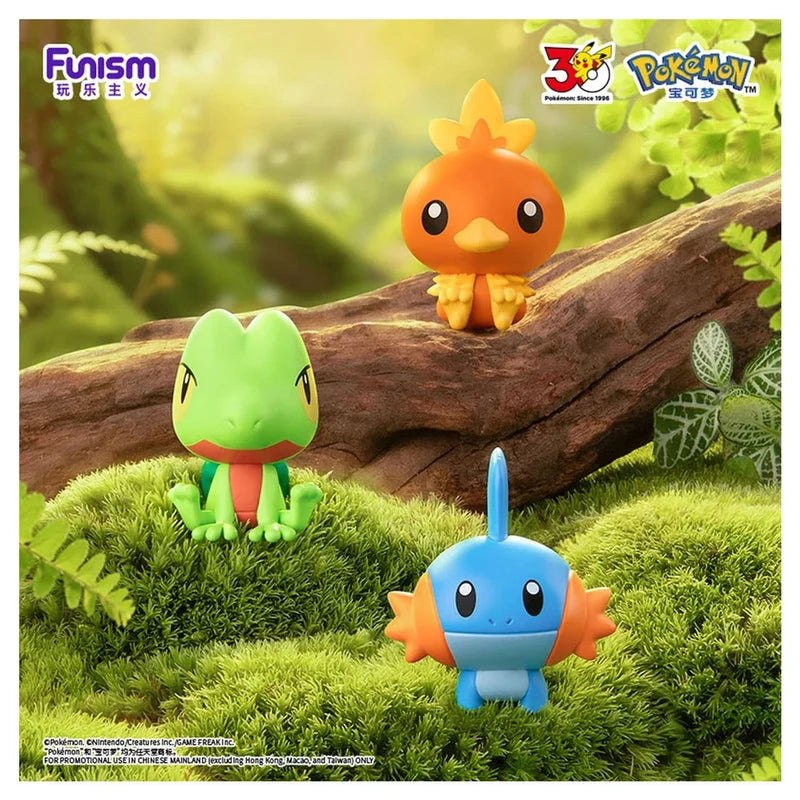 Pokémon Funism 30th Anniversary Blind Box Figuren Starter Set Pokeball Koffer