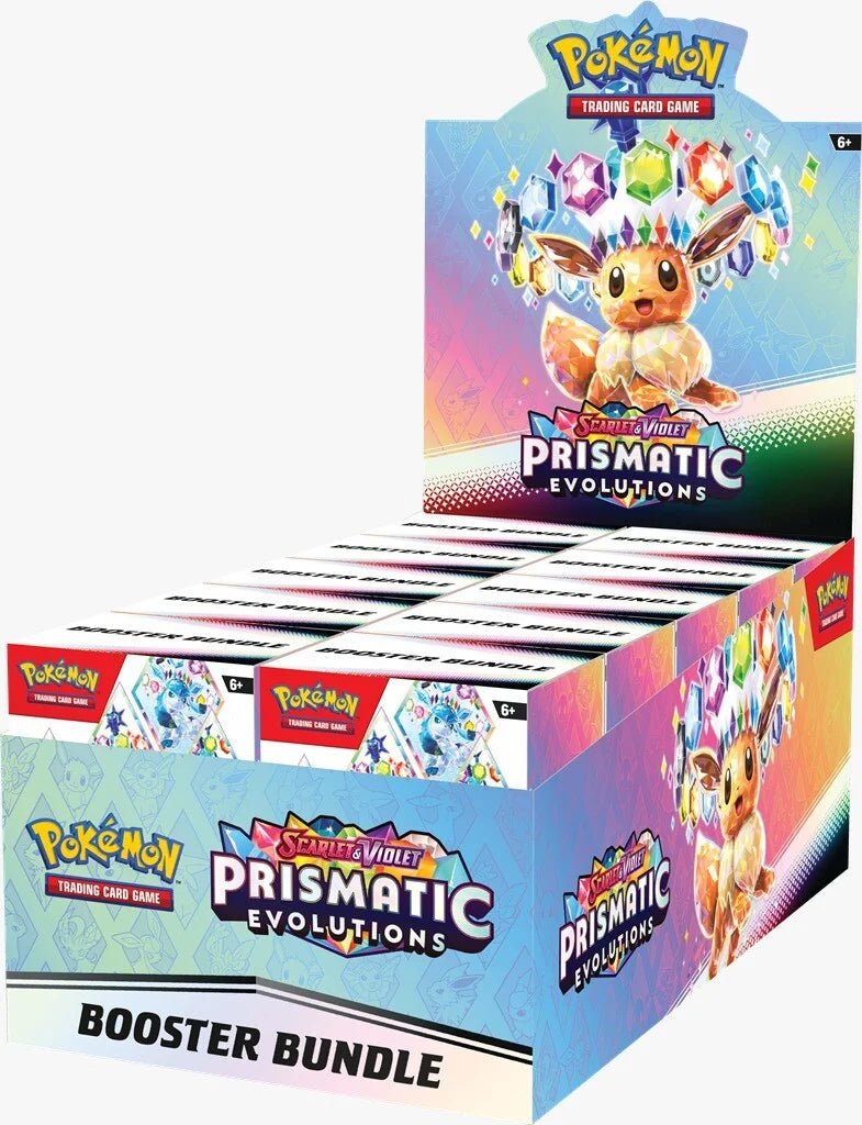 Scarlet & Violet - Prismatic Evolutions Booster Bundle -Deutsch- Vorbestellung 07.03.25*