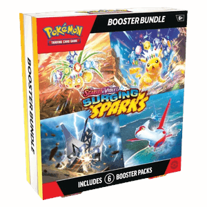 Surging Sparks Booster Bundle Pokemon Center Version Stürmische Funken -Englisch