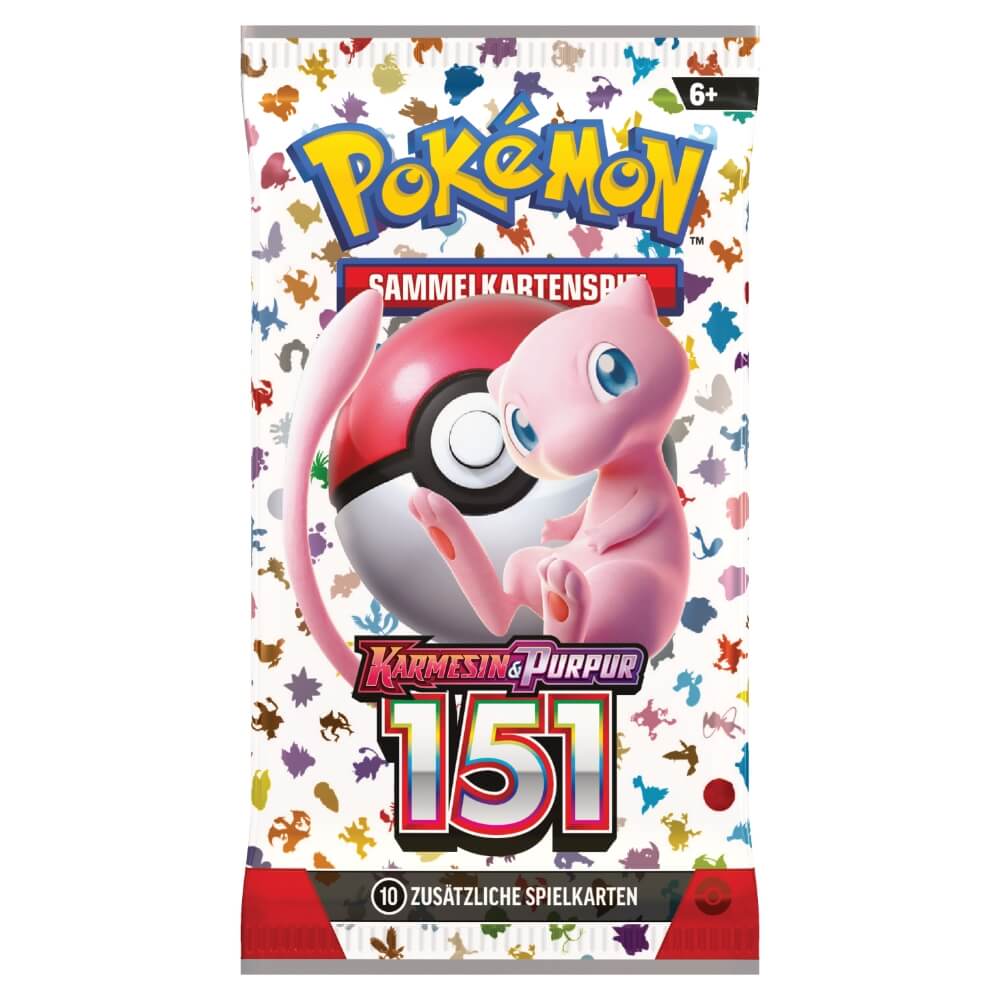 Pokemon 151 Karmesin &amp; Purpur Booster (Deutsch)
