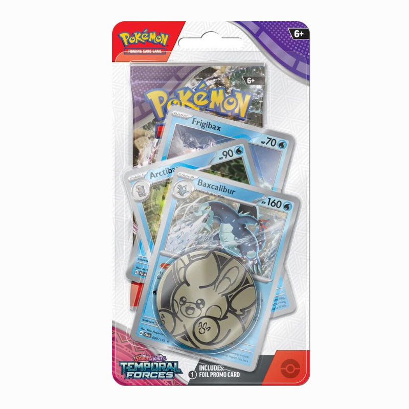 Scarlet &amp; Violet Temporal Forces Premium Checklane Blister (Englisch)  - Vorbestellung 22.03*