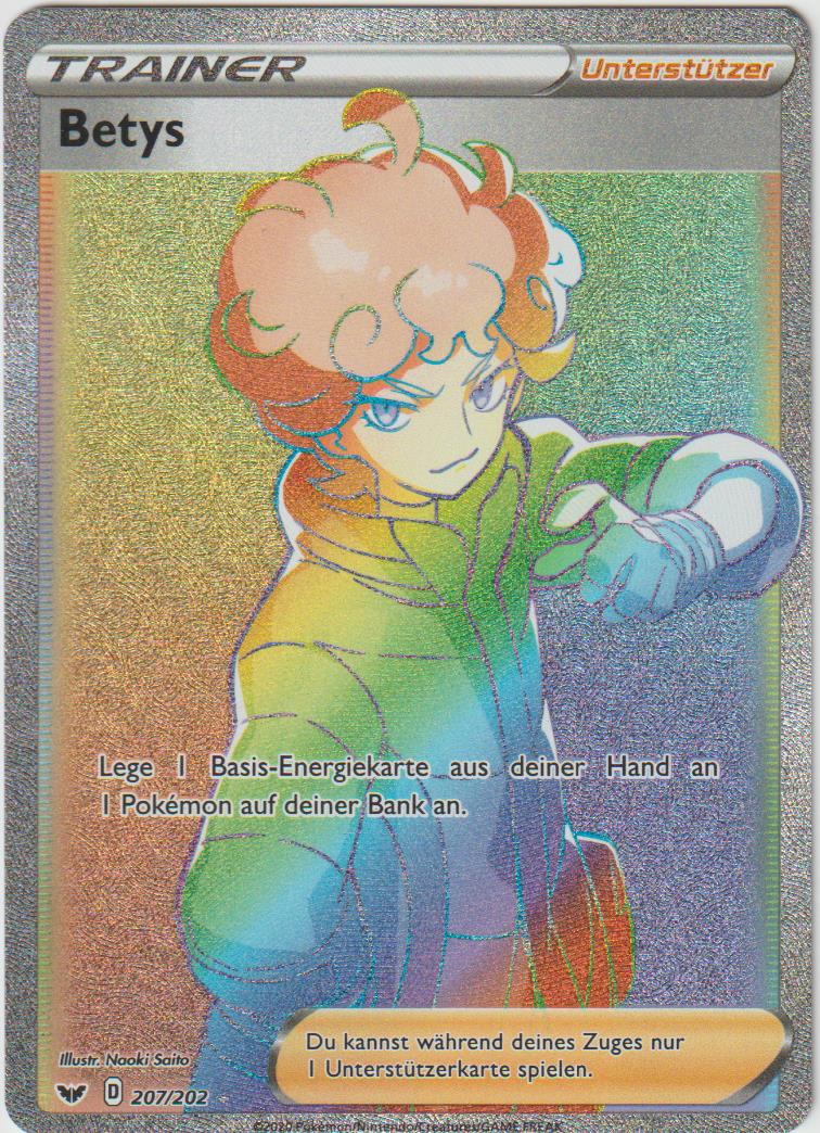 Betys 207/202 - Schwert &amp; Schild - Deutsch - Near Mint