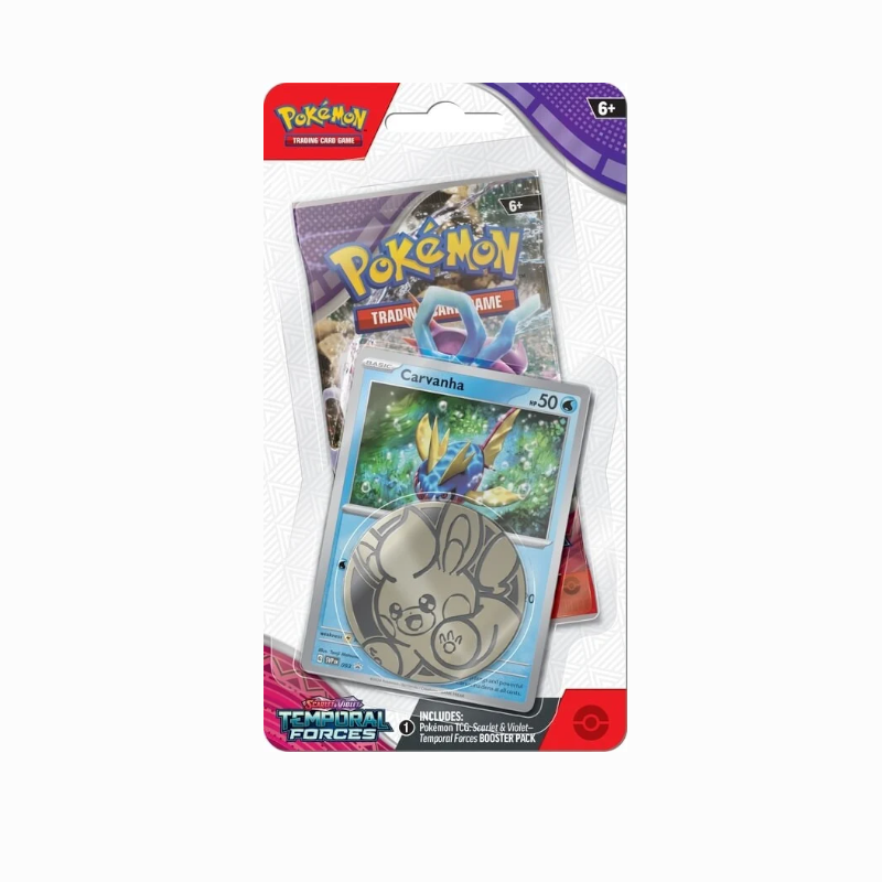 Scarlet & Violet Temporal Forces 1-Pack Blister (Englisch)  - Vorbestellung 22.03.*