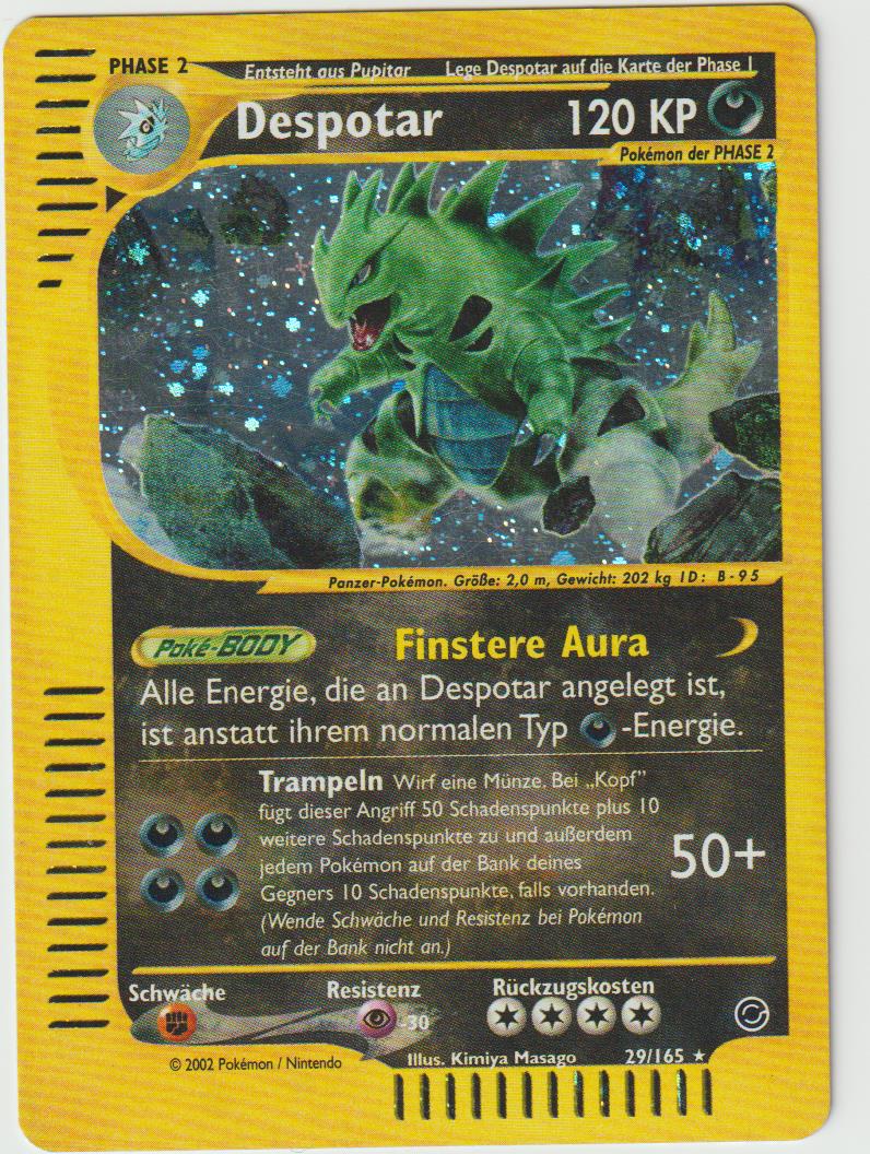 Despotar Holo 29/165 Expedition - Deutsch - Played