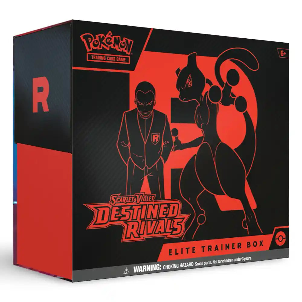 Scarlet &amp; Violet - Destiny Rivals Elite Trainer Box -Englisch - Vorbestellung 30.5.25*