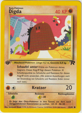 Digda 51/82 Team Rocket - Deutsch - Good