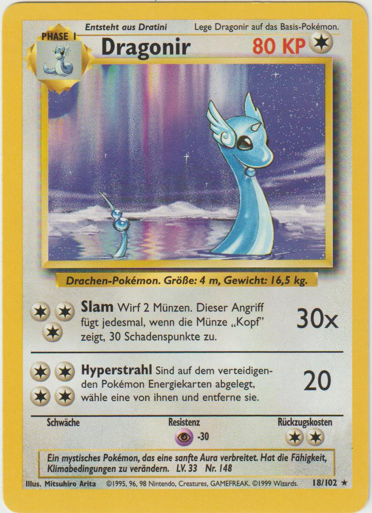 Dragonir 18/102 Base Set - Deutsch - Good