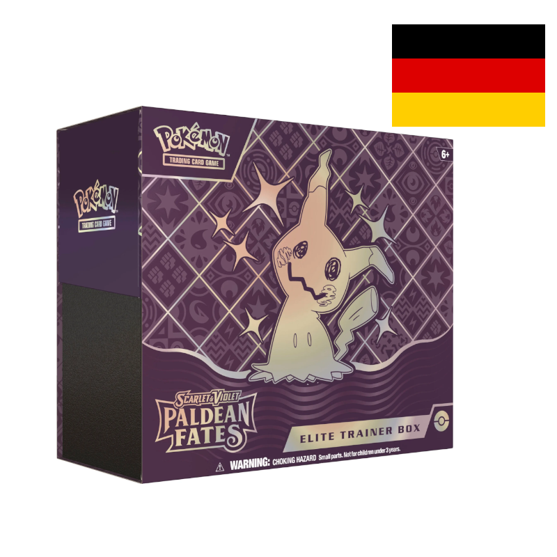 Mimigma Elite Trainer Box - Paldeas Schicksale - Paldean Fates - Deutsch