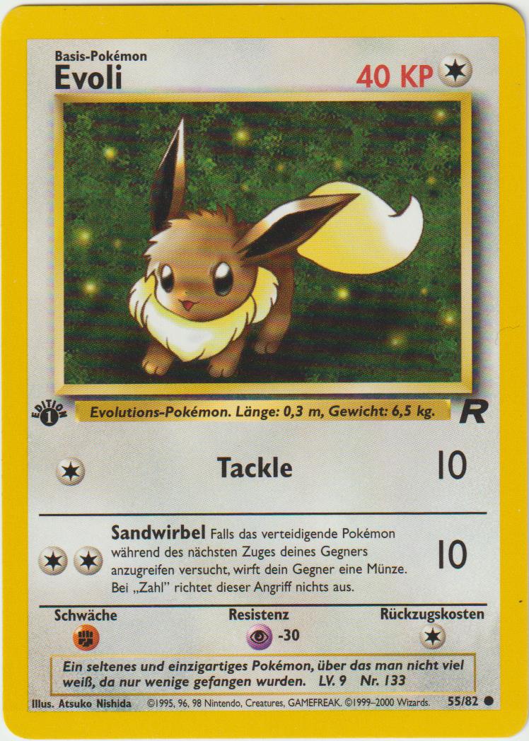 Evoli 55/82 Tem Rocket - Deutsch - Light Played