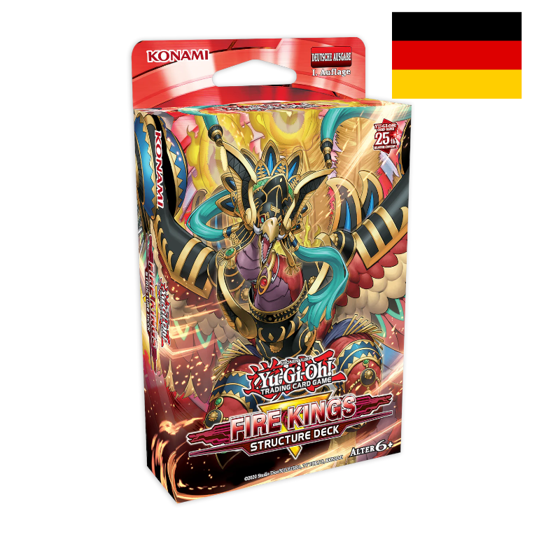 Structure Deck Fire Kings Deutsch - Reprint