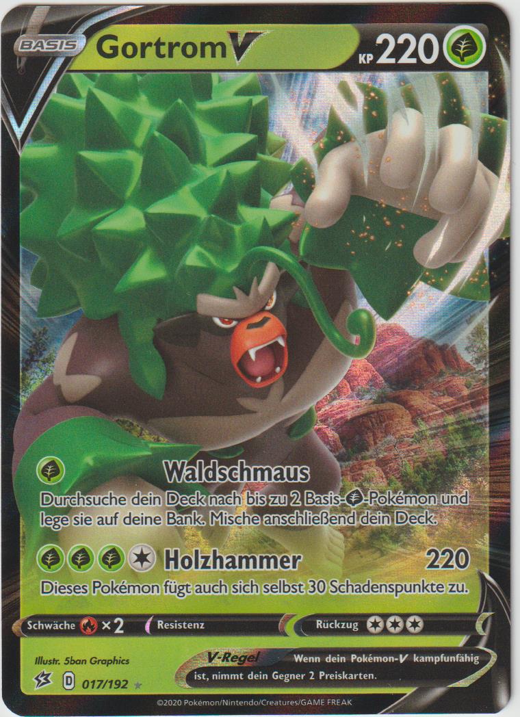 Gortrom V 017/192 - Schwert &amp; Schild - Clash der Rebellen - Deutsch - Near Mint