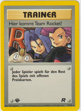 Hier kommt Team Rocket 1 Edition  71/82 Team Rocket- Deutsch - Good