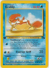 Krabby 1 Edition 51/62 Fossil - Deutsch - Good