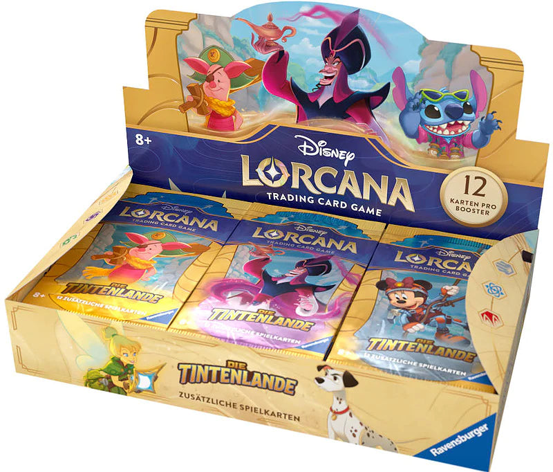 Disney Lorcana: Die Tintenlande - Booster Display - Deutsch - Vorbestellung - 08.03.2024