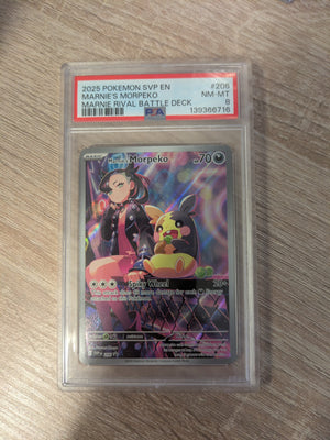 Marnie's Morpeko SVP 206 PSA 8 - Englisch