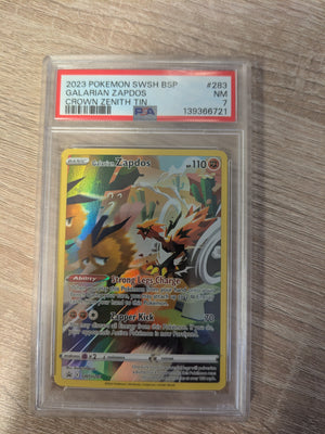 Galarian Zapdos SWSH283 PSA 7 - Englisch